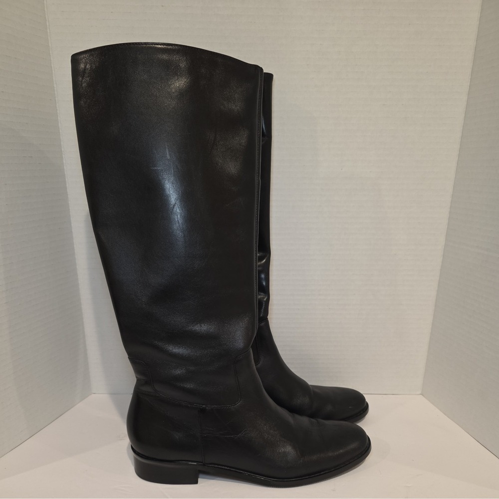 Elites by Walking Cradles Womens Matte Black Riding Boots 7S